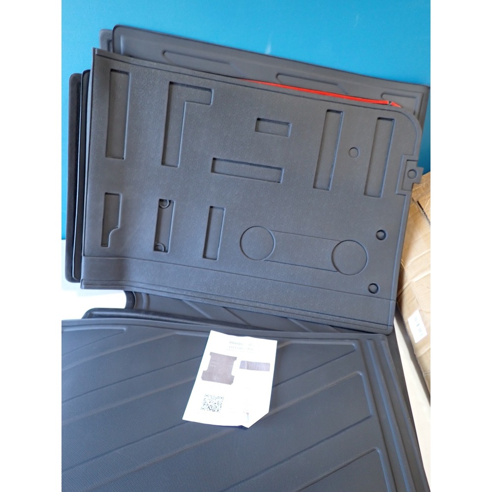 powoq Truck Bed Mat Tailgate Mat for 2021-2026 Ford F-150 5.5FT Bed Black TPE - Picture 3 of 10